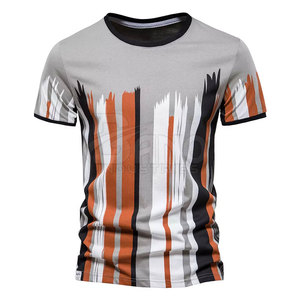 Camiseta de sublimación de color sólido personalizada al por mayor, ropa deportiva transpirable, camiseta de sublimación para hombre - Product Image 1