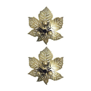 Portavelas Floral de Metal de alta calidad para bodas, decoración del hogar, farol más vendido para Navidad - Product Image 3