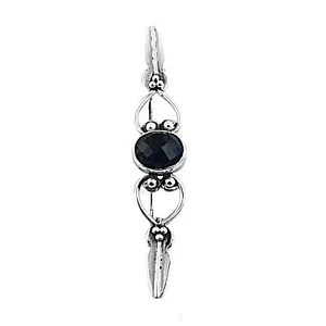 Pendientes de Ónice Negro para Mujer - Joyería de Moda de Plata 925 - Product Image 2