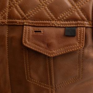 Gilet en cuir de motard Super-Rider de qualité supérieure pour hommes, nouveau prix de gros - Product Image 4