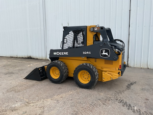 รถตักล้อยางตีนตะขาบ J Deeres รุ่น 333G และ 324G สุดยอดเยี่ยม พร้อม PLC ในสต็อก ซื้อเลย ราคาถูก มีจำหน่าย - Product Image 4