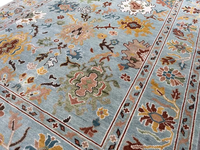 Luxury Wool Moroccan Abstract Hand Knotted Rugs 8x14 9x12 Multi Color Handmade Eco-Friendly Anti-Slip Low Pile Thick 1 Piece