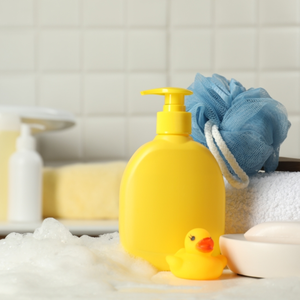 Botella PET Amarilla Personalizada de Alta Calidad con Cabeza de Bomba Cilíndrica, Logotipo Impreso, Marca Pavico, Certificación ISO 9001, Cosmética Personal - Product Image 1