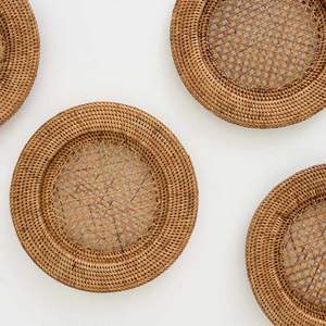 Assiette de présentation en rotin naturel attrayante pour la table, artisanat durable fait à la main pour les clients en gros au Vietnam - Product Image 1