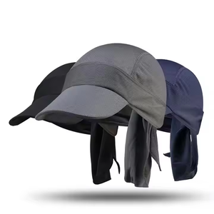 Casquette de cyclisme, de course à pied et de moto avec logo personnalisé, nouvelle conception, respirante, doublure de casque respirante, casquette en maille ondulée - Product Image 2
