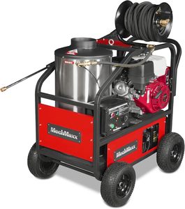 Nouvelle annonce : Nettoyeur haute pression à eau chaude GX390 389CC 11,7 CV avec démarrage électrique, 4000 PSI, 4 GPM, avec enrouleur de tuyau, HPW40H - Product Image 5