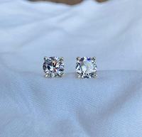 Boucles d'oreilles en argent sterling 925 avec zircon bleu, pierre précieuse naturelle, bijoux de luxe faits à la main, cadeau de luxe pour elle