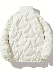 Meilleures ventes de veste d'hiver personnalisée pour hommes, nouveauté veste en cuir avec décoration en fourrure veste de service OEM pour hommes - Product Image 4