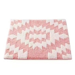 Haute qualité rayé microfibre coton tapis de bain doux confortable résistant au Latex absorbant pour hôtel maison salon douche - Product Image 4