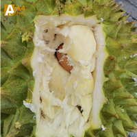 Handgeplukte verse durian uit Thailand, perfect rijp, romige exotische tropische smaak, de beste smaak, Khey Taladthai, 13,5 cm, kwaliteit A, 0,5 kg