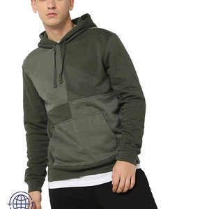 Sweat à capuche uni pour hommes avec logo personnalisé de qualité supérieure hiver vente en gros pull à capuche pour hommes de grande taille - Product Image 1