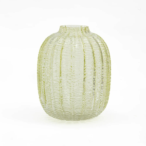 Jarrón de Vidrio Artesanal Decorativo para Flores, Estilo Casa del Árbol - Product Image 5