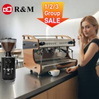 Machine à café professionnelle industrielle à cappuccino en vrac, robot à café, 9 bars, machine à barista rétro - professionnelle, Royaume-Uni, 240v, pour la vente aux entreprises