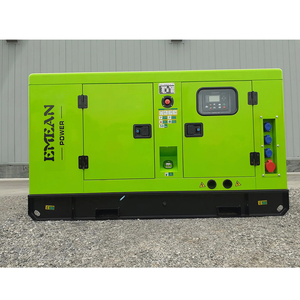 Nouveaux générateurs diesel silencieux de petite taille de 15 kW, 10 kW, 20 kW ; 15 kVA, 20 kVA ; avec refroidissement par air et refroidissement par ventilateur - Product Image 1