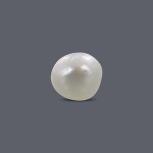 Perla Natural Blanca de Agua Dulce Suelta de 3.51 Quilates - Product Image 2