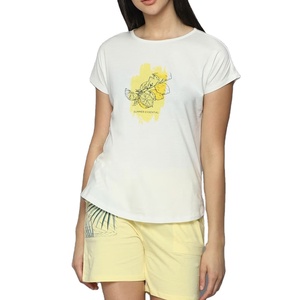 Ensemble chemise et short pour femme de qualité supérieure, toucher doux, design léger pour l'été, ensemble de shorts pour femme - Product Image 1