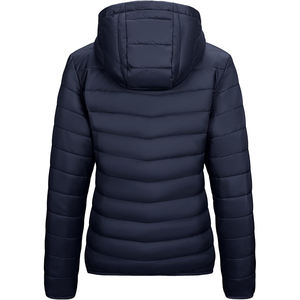 Chaquetas de burbujas hinchadas, ropa de invierno transpirable para mujer, chaquetas de burbujas con cremallera de invierno acolchadas para mujer, OEM personalizado - Product Image 6