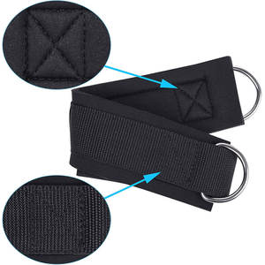Correas de Tobillo Ajustables, Duraderas y Antideslizantes para Entrenamiento de Fuerza, Levantamiento de Pesas, Equipo de Ejercicio, Cómodas - Product Image 2