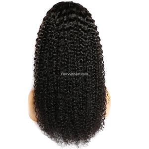 Pelucas de Cabello Humano 100% Crudo y Rizado con Encaje Frontal Peluca de Encaje Completo Virgen con Alineación de Cutícula - Product Image 6