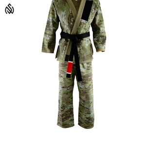 Nueva llegada logotipo personalizado Jiu Jitsu Kimono trajes transpirable estiramiento suministro al por mayor Pakistán verificado personalizado BJJ Gi uniforme - Product Image 3