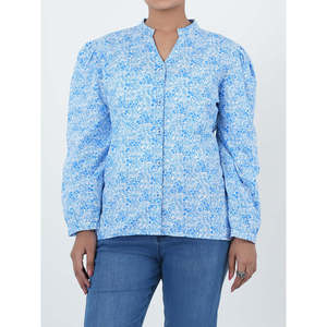 เสื้อถักผ้าฝ้ายทรงพอดีตัวมีสไตล์สำหรับผู้หญิง GEONA พร้อมโลโก้แบบกำหนดเอง - Product Image 2