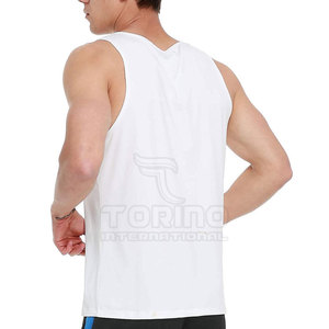 Débardeur tricoté pour homme de haute qualité 100 % coton, séchage rapide et respirant, style urbain, personnalisable, faible MOQ et prix - Product Image 4