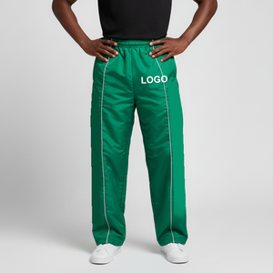 2025 nouveau arrivé couleur unie entraînement et Jogging porter Streetwear léger lavé hommes pantalons personnalisé imprimé Logo Joggers - Product Image 6