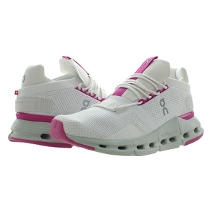 Scarpe da Donna ON Cloudnova Colore: Bianco Naturale/Carnation 100% Autentiche - Product Image 3