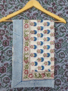 Indian Block Print Sarong Beach <b>Wrap</b> Cotton Sarong Pareo Summer Beach Wear Vacation <b>Shawl</b> Swimwear Coverup Cotton Pareo - Product Image 5