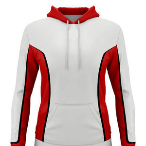 Sudadera con capucha informal de manga larga para mujer, bolsillo frontal, calle alta, gimnasio, forro polar, estilo lineal liso para actividades al aire libre de invierno - Product Image 1