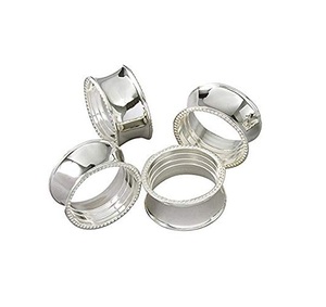Taille personnalisée porte-serviettes de table en métal doré vaisselle artisanale de qualité mariages fêtes festivals utilisés Caffey restaurants - Product Image 6