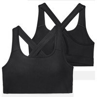 Sujetador Deportivo de Yoga sin Costuras de Alta Calidad para Mujer, Transpirable, para Gimnasio y Fitness, con Logotipo Frontal, Alta Sujeción, Precio al por Mayor