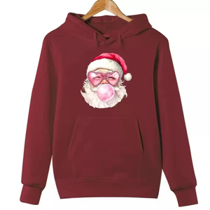 Titre (125 caractères) : Sweat à capuche de Noël doux et confortable, conçu pour le confort des fêtes, avec des motifs hivernaux joyeux et un intérieur lisse. - Product Image 2