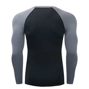 Maillot de bain à manches longues pour homme - Impression numérique, séchage rapide, respirant, tissu Spandex/Polyester 220 grammes pour le surf - Product Image 5
