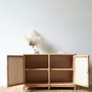 ตู้หวายดีไซน์ร่วมสมัยสำหรับเก็บของในห้องครัวและบ้านทำมือขายตรงจากโรงงานเวียดนาม - Product Image 5