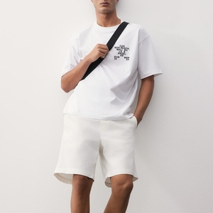 Camisetas de hombre lisas en blanco de algodón 100% al por mayor de precio bajo de fábrica. - Product Image 2