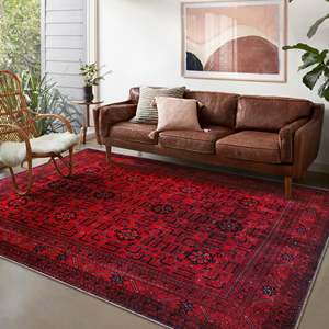 Tapis lavable Netline Home Studio Geometry Crimson Red Heritage - Product Image 2
