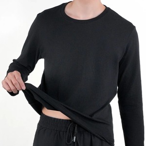 Camisetas de algodón en blanco Unisex de alta calidad para hombre, camisetas negras al por mayor, camisetas a granel para hombre - Product Image 3