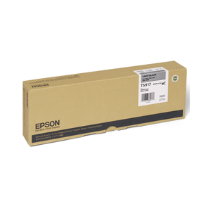 For Epson T5917 Light Black for <b>Ink</b> Cartridge Empty <b>Refillable</b> with MBK Yellow Red Colors - Product Image 1