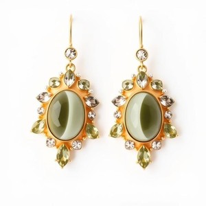 925ต่างหูหยดน้ำเงินสเตอร์ลิงเครื่องประดับเจ้าสาวสไตล์วินเทจสำหรับผู้หญิงและเด็กผู้หญิงสำหรับงานเลี้ยง - Product Image 4