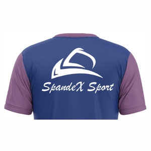 เสื้อยืดผ้าโพลีเอสเตอร์/ ผ้าฝ้ายถักโพลีเอสเตอร์แขนสั้นทรงพอดีตัวขนาดใหญ่ออกแบบโลโก้ได้ตามต้องการ100% - Product Image 5