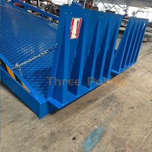 Rampe de chargement hydraulique pour <span class=keywords><strong>moto</strong></span> à trois points homologuée CE en acier haute résistance en acier inoxydable antidérapant à plateforme à carreaux - Product Image 4