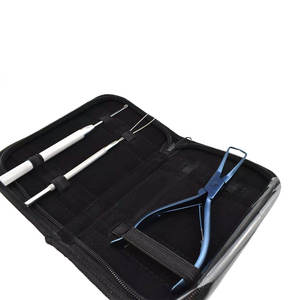 Kit de Pinzas para Extensiones de Cabello de Acero Inoxidable de Alta Calidad, Ligeras y Reutilizables, con Color Personalizado y Servicio OEM - Product Image 4