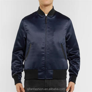 Personalizado Chenille carta lentejuela bordado parches Bomber Letterman chaqueta azul lana bomber chaqueta para los hombres - Product Image 5