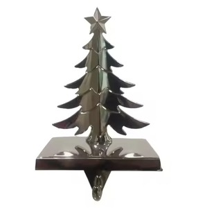 Elegante gancho decorativo de Papá Noel y árbol hecho a mano para decoración de Navidad, estilo de fiesta, colgante de pared de temporada - Product Image 4