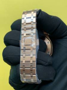 Luxury 14mm Rose Tone Stainless Steel Mechanical Japanese <b>Automatic</b> Analog <b>Skeleton</b> Wrist <b>Watch</b> For Men At Best Price - Product Image 3