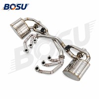 Collecteur d'échappement 4-into-1 en acier inoxydable SUS304, soudé TIG, longueurs égales, pour Porsche 911 993 Carrera 3.6L M64 (1994-1998)