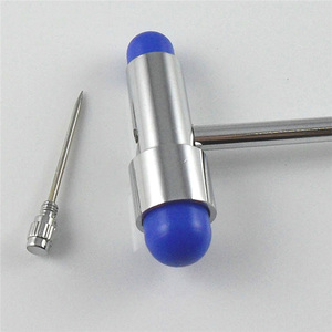 Marteau réflexe en acier inoxydable marteau à percussion en métal pour usage médical outil de Diagnostic manuel neurologique et reflux - Product Image 5