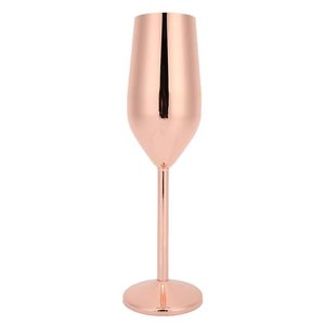 Accessoires à vin plaqués or, gobelet en acier inoxydable 304, verre à champagne incassable, flûte à champagne, verre à vin pour mariage - Product Image 5