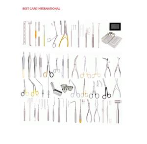 Instruments chirurgicaux pour la rhinoplastie, ensemble complet de 80 pièces en carbure de tungstène - Product Image 2